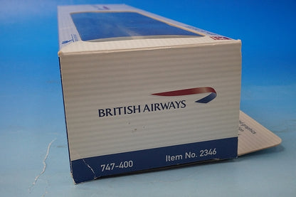 1:200 B747-400 British G-BNLT 2346 Hogan airplane model