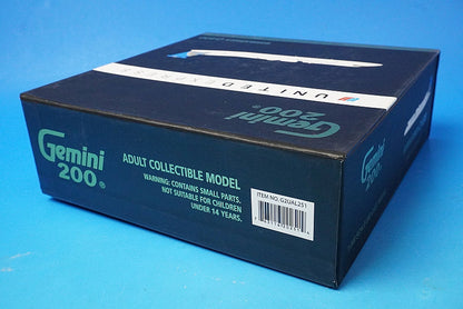 1:200 Bombardier DASH8-Q400 United Express N354NG G2UAL251 Gemini airplane model