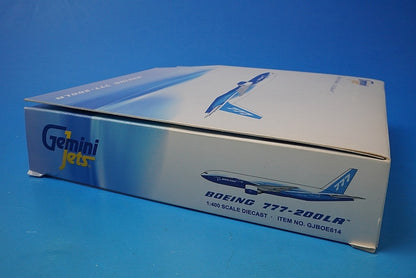 1:400 B777-200LR Boeing House Color GJBOE614 Gemini