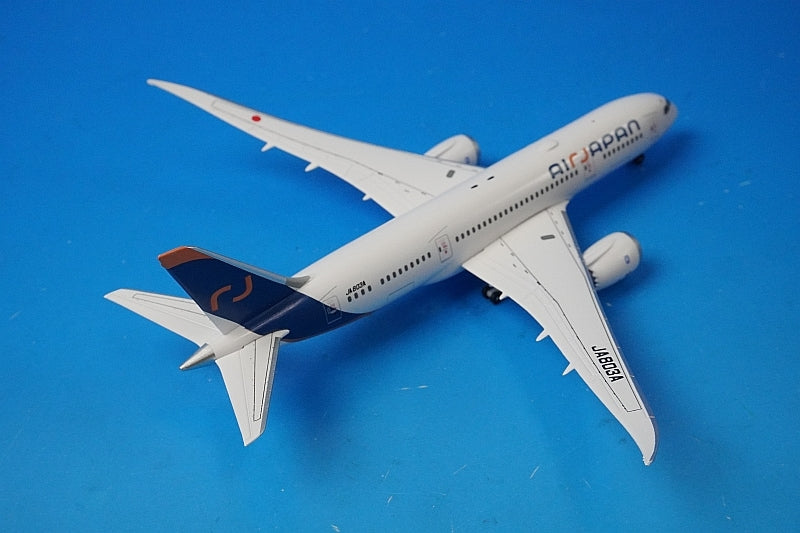 1:400 B787-8 Air Japan JA803A complete with WiFi radome and gear NQ40113 ANA airplane model