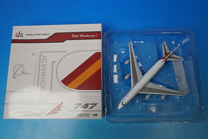 1:400 B747-400F Cargo type Kalitta Air *Cargo door can be replaced N403KZ LH4263C JC Wings airplane model