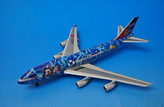 1:400 B747-400 JAL Tokyo Disney Sea JA8912 04011 Phoenix airplane model