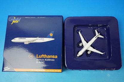 1:400 A320neo Lufthansa D-AINC GJDLH1610 Gemini airplane model