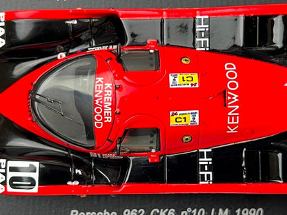1:43 SPARK KBS043 Porsche 962 CK6 Le Mans 1990 #10