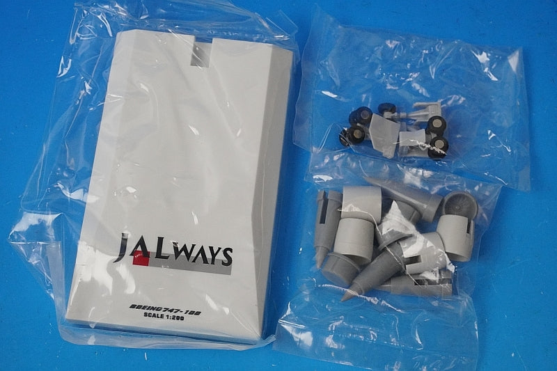 1:200 B747-100 JALways Resort Purple JA8128 27001 JTA airplane model