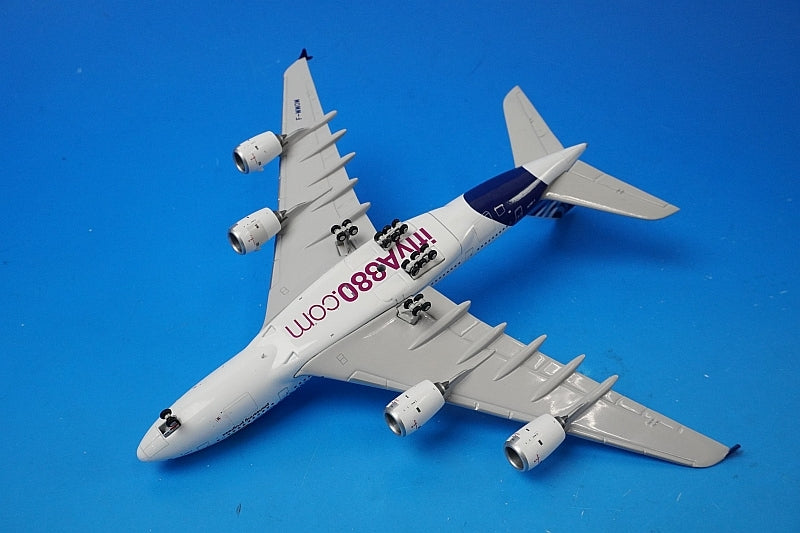 1:400 A380-800 House Color 50 Years Pioneering Progress F-WWOW LH4148 JC Wings airplane model