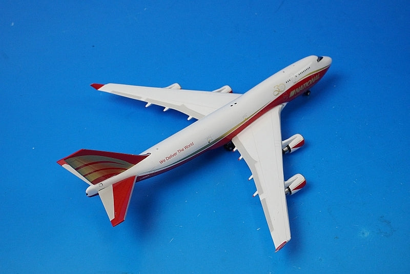 1:400 B747-400BCF cargo conversion National Air 30th anniversary N936CA 04454 Phoenix airplane model