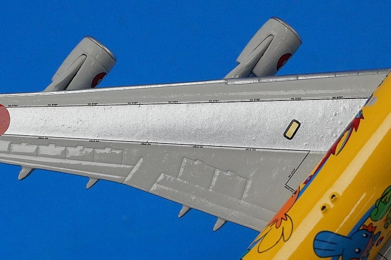 1:400 B747-400 ANA Pokemon Pikachu Jumbo JA8957 Blue Box airplane model