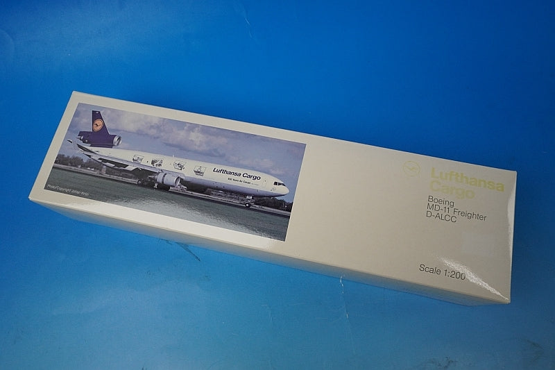 1:200 MD-11F Lufthansa Cargo 100 Years Air Cargo D-ALCC LH23 LIMOX airplane model