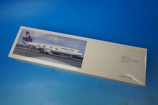 1:200 MD-11F Lufthansa Cargo 100 Years Air Cargo D-ALCC LH23 LIMOX airplane model