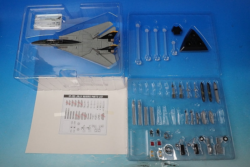 1:72 F-14B Tomcat US Navy VF-103 Jolly Rogers Last Flight CALIBRE WINGS airplane model