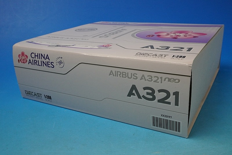 1:200 A321neo China Airlines B-18101 XX20197 JC Wings airplane model