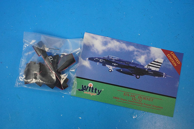 1:72 Boeing F:A-18C Hornet U.S. Navy VFC-12:12th Composite Fighter Squadron WTW-72-026-007 Witty Wings airplane model