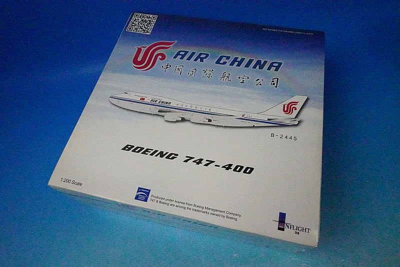1:200 Air China Boeing 747-400 B-2445 IF744603 Inflight airplane model