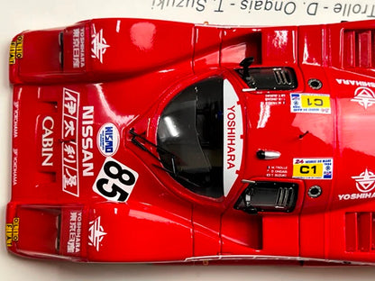 1:43 Spark S4396 Nissan 88S Le Mans 1988 #85 M. Troll / D. Ongais / Toshio Suzuki