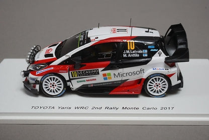 1:43 SPARK S5163 Toyota Yaris WRC 2nd Monte Carlo Rally 2017 #10