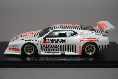 1:43 SPARK KBS070 Hobby Forum 2010 Limited BMW M1 1982 Super Silhouette #1 Fumiyasu Sato / Naoki Nagasaka