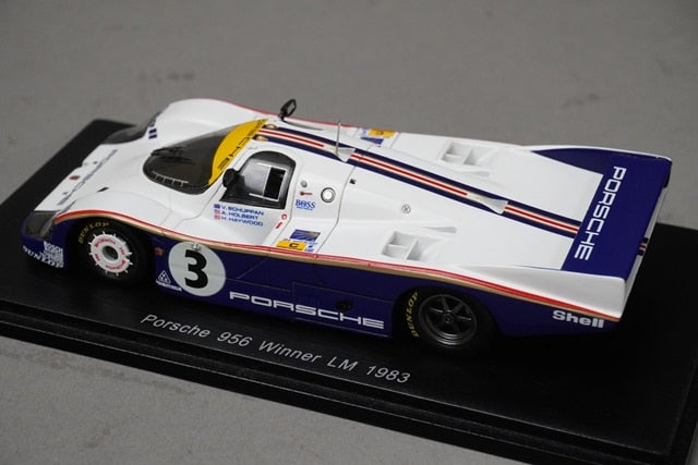 1:43 SPARK 43LM83 Porsche 956 #3 Winner LM 1983 V.Schuppan/H.Haywood/A.Holbert model car