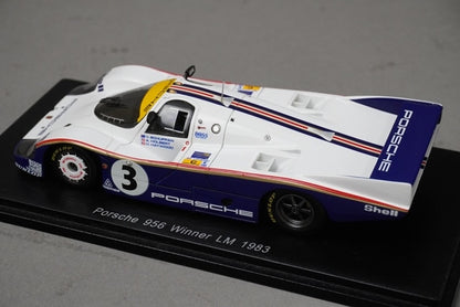 1:43 SPARK 43LM83 Porsche 956 #3 Winner LM 1983 V.Schuppan/H.Haywood/A.Holbert model car