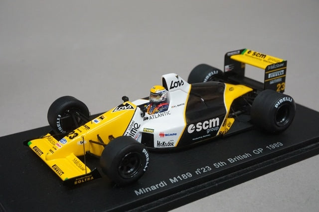 1:43 SPARK S4110 Minardi M189 British GP 1989 #23