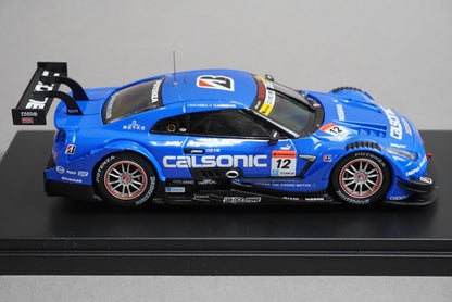 1:43 EBBRO 45381 Nissan Calsonic Impul GT-R Super GT500 Rd.1 Okayama 2016 #12 Hironobu Yasuda / J.P. Oliveira