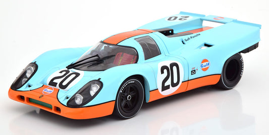 CMR127 CMR 1:18 Porsche 917K Gulf 24h Le Mans 1970 #20 Siffert/Redmann model car