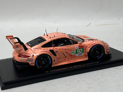 1:43 SPARK S7033 Porsche 911 RSR #92 Winner LMGTE Pro class 24h Le Mans 2018