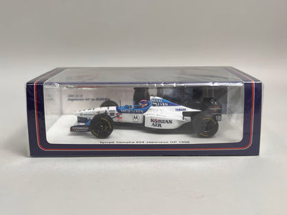 1:43 Spark FS36 Tyrrell 024 Yamaha 1996 Japanese GP Ukyo Katayama