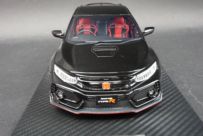 20B05-02 onemodel 1:18 Honda Civic Type-R FK8 Metallic Crystal Black