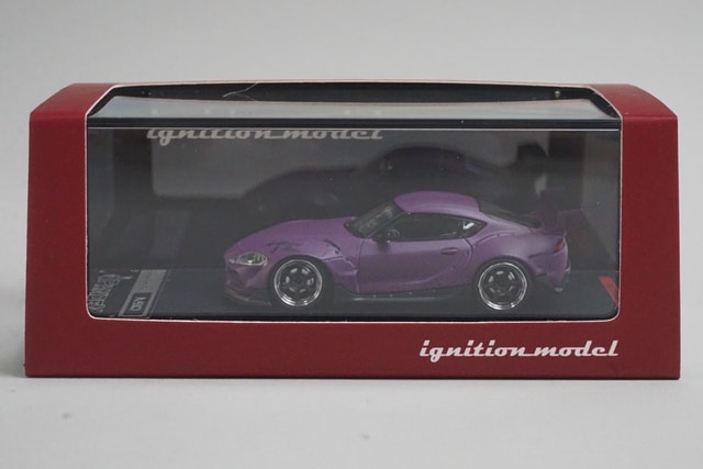 IG2335 ignition model 1:64 PANDEM Supra (A90) Matte Purple model car