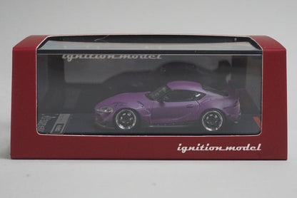 IG2335 ignition model 1:64 PANDEM Supra (A90) Matte Purple model car