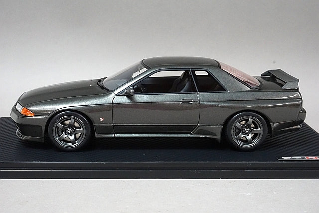 1:18 ignition model IG2167 Nissan Skyline GT-R NISMO (BNR32) Gun Gray Metallic Normal Wheel