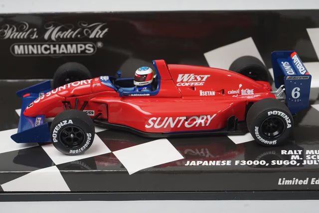 1:43 MINICHAMPS 417910206 Ralt Mugen RT23 F3000 Japanese GP Sugo 1991 #6 M. Schumacher