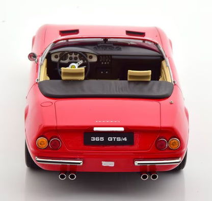 KKDC180621 KK scale 1:18 Ferrari 365 GTS Daytona Spider Serie 2 1971 red