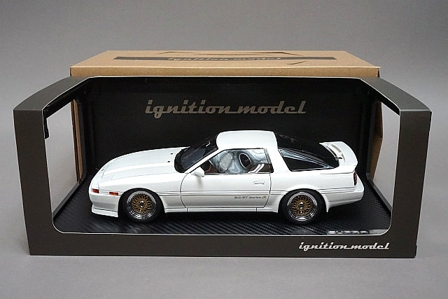 1:18 ignition model IG1737 Toyota Supra 3.0GT turbo A (MA70) Pearl White