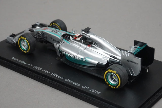 1:43 SPARK S3088 Mercedes AMG PETRONAS F1 W05 China GP Winner 2014 #44 L.Hamilton