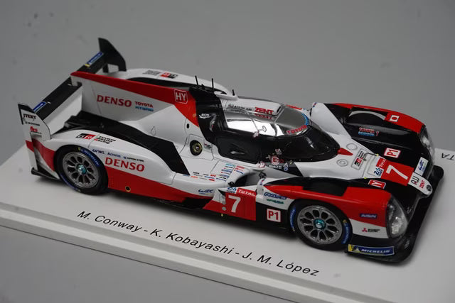 1:43 Spark S7958 Toyota TS050 Hybrid Gazoo Racing Le Mans 24H 3rd 2020 #7