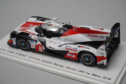 1:43 SPARK 43LM18 Toyota TS050 Hybrid TOYOTA GAZOO Racing Le Mans Winner 2018 #8