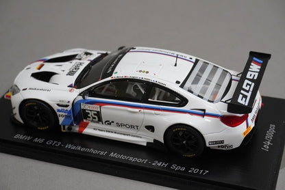 1:43 SPARK SB177 BMW M6 GT3 Walkenhorst Motorsport SPA 24h 2017 #35 model car