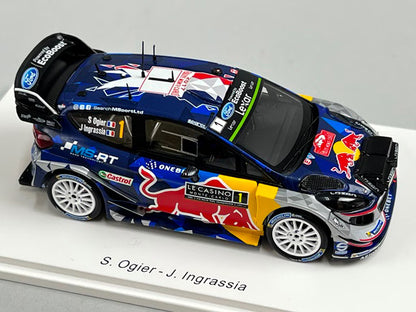 1:43 SPARK S5154 Ford Fiesta Monte Carlo Rally Winner 2017 #1