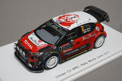 1:43 SPARK S5155 Citroen C3 WRC Monte Carlo Rally 2017 #7