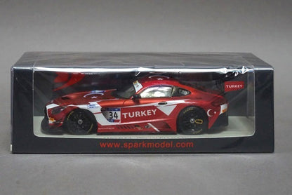 1:43 SPARK S6300 Mercedes AMG GT3 #34 RAM Turkey 2018 FIA GT Nations