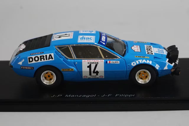 1:43 SPARK S5479 Alpine A310 #14 3rd Tour de Corse 1976