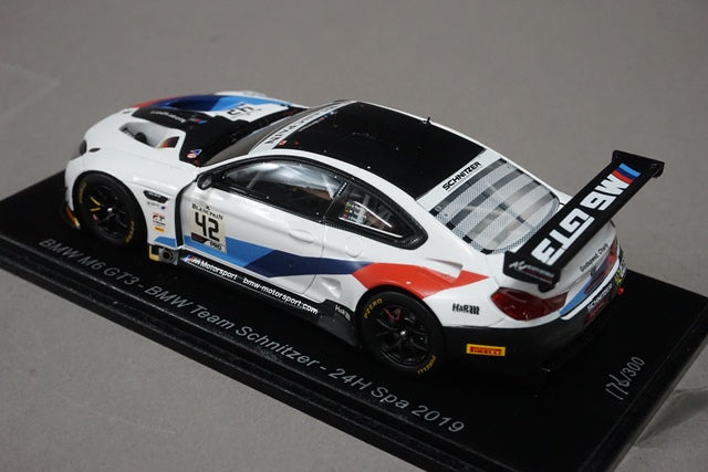 1:43 SPARK SB275 BMW M6 GT3 BMW Team Schnitzer SPA 24h 2019 #42