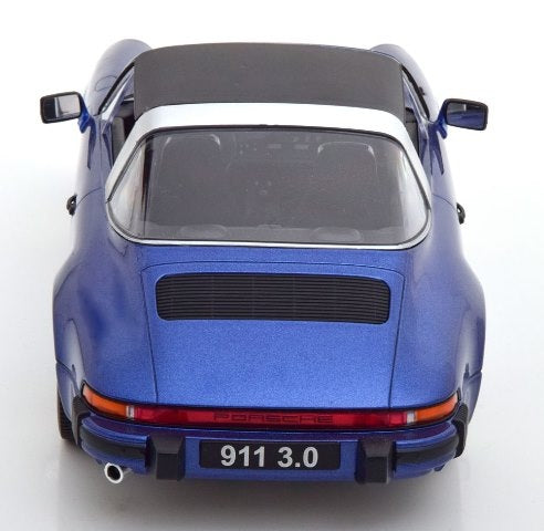 KKDC180681 KK scale 1:18 Porsche 911 Carrera 3.0 Targa 1977 blue-metallic