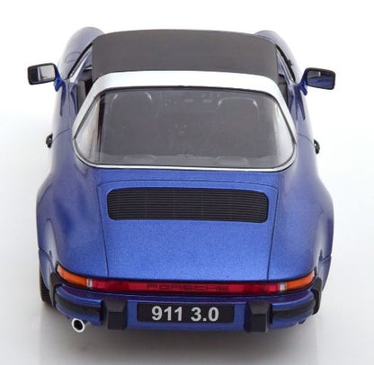 KKDC180681 KK scale 1:18 Porsche 911 Carrera 3.0 Targa 1977 blue-metallic