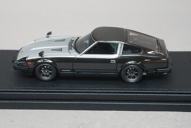 1:43 ignition model IG2286 Nissan Fairlady Z (S130) Black/Silver