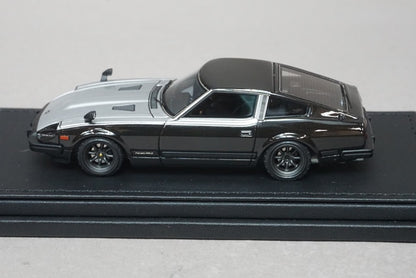 1:43 ignition model IG2286 Nissan Fairlady Z (S130) Black/Silver