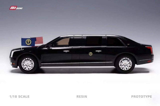 MH DCNC MOTORHELIX 1:18 Cadillac One The Beast Exclusive Vehicle for President