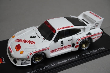 1:43 SPARK SG461 Porsche 935:80 DRM Mainz-Finthen Winner 1980 #9 B. Wollek model car